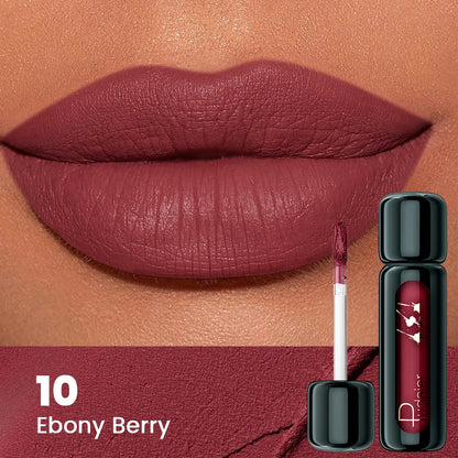 9 Colors Matte Lip Mousse Highly Pigmented Velvet Finish