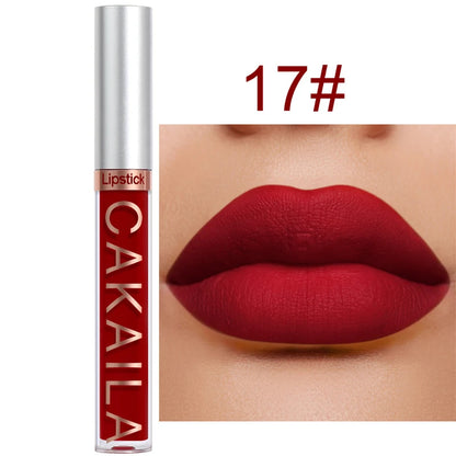 Waterproof Matte Velvet Lip Glaze Lipstick