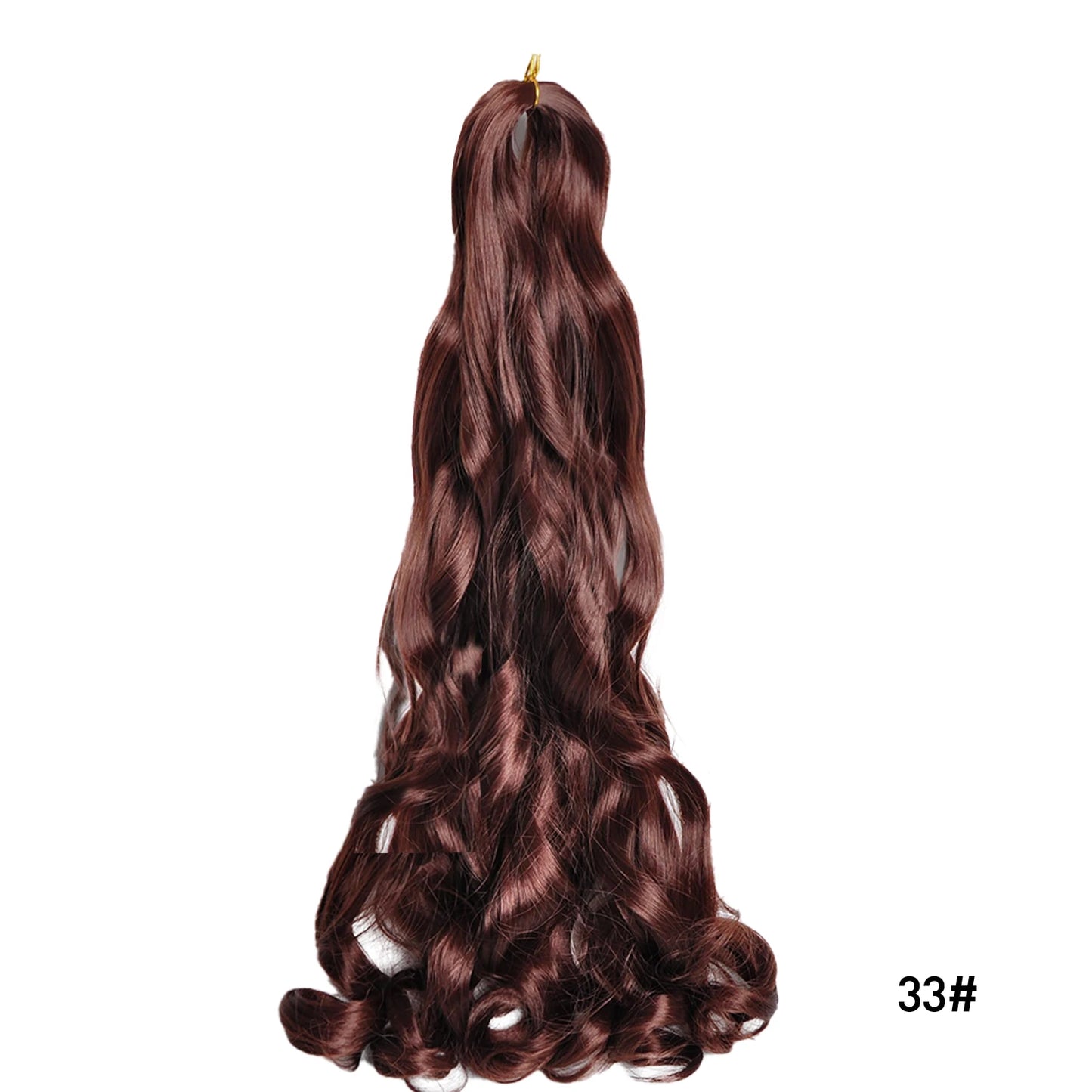 French Curls Braiding Hair 24Inch Hair Extensions