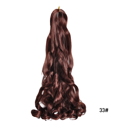 French Curls Braiding Hair 24Inch Hair Extensions