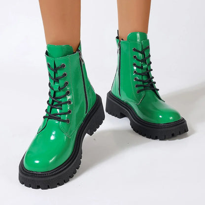 Sexy and Elegant in Winter Solid Color Casual Short Boots