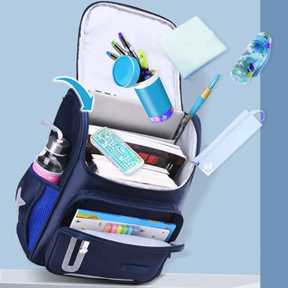 Reflective Stylish Portable Versatile Bookbag Schoolbag