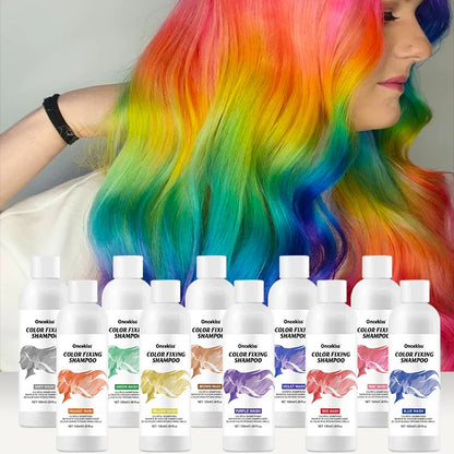 Semi-permanent Hair Color Dye Shampoo Unisex