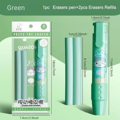 Cute Cartoon Pencil Erasers for Kids Set
