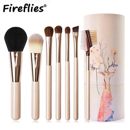 12pcs Makeup Brush Kit Soft Synthetic Hair Make Up Brushes Foundation Blush Eyeshadow Cosmetic Makeup Tools