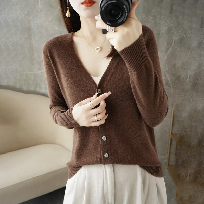 V-Neck Wind Loose Sweater