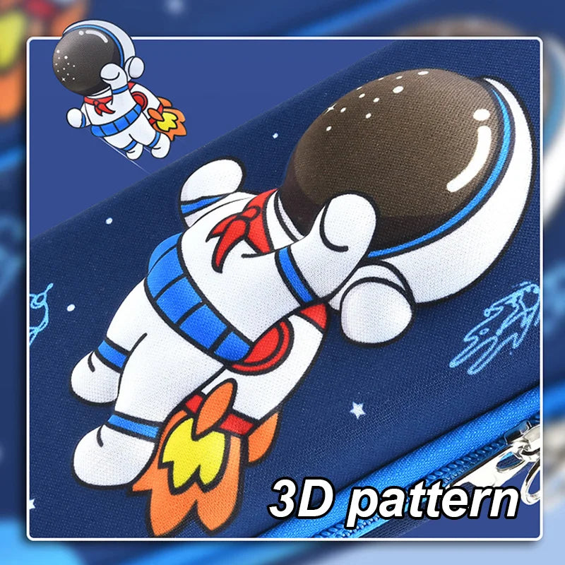 3D Kawaii Pencil Case EVA Large Capacity Waterproof Light Pencil Box