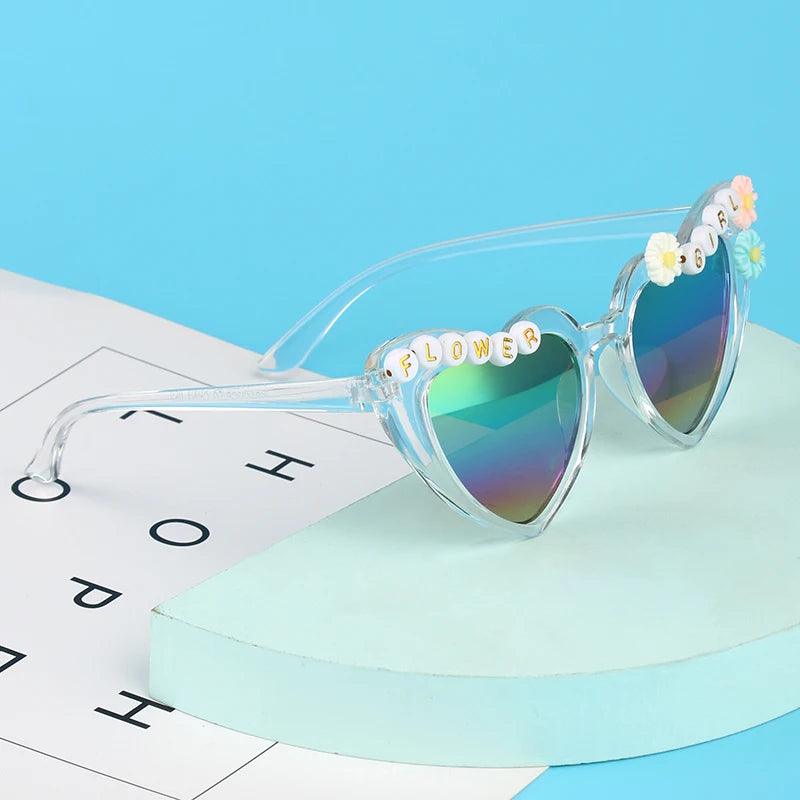 Square Cute Kids Toddler Lovely Colorful Rectange Sun Glasses