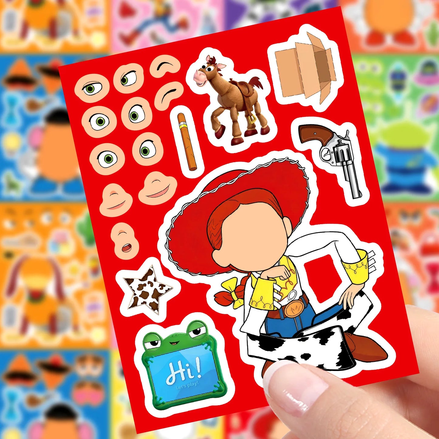 16Sheets Disney Toy Story Graffiti Stickers Exquisite Fashion DIY Toys