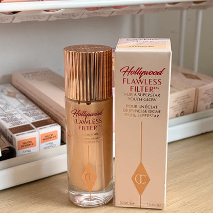 Charlotte Tilbury CT Two-color Heart-shaped Blusher Naturally High-gloss Liquid Powder Set Brightening Pearlescent Glow Powder