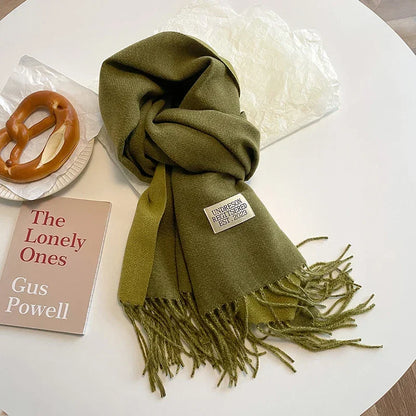 Cashmere Scarf Korean Style