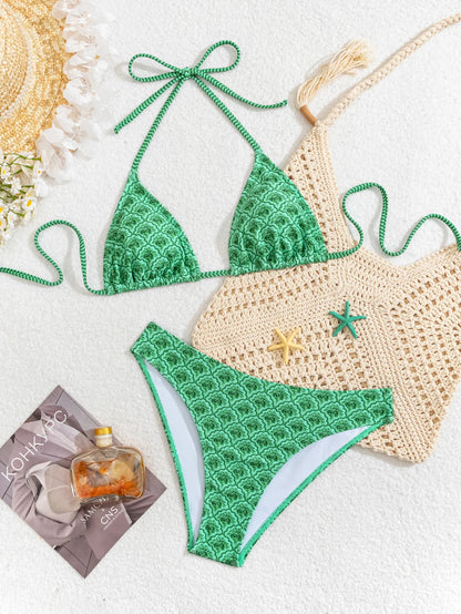 Sexy Leopard Print Bikini Set