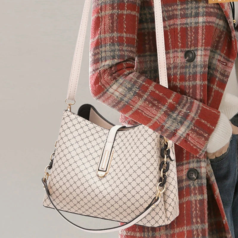 Vintage Tassel Designer Messenger Bag High Quality PU Leather Shoulder Bag