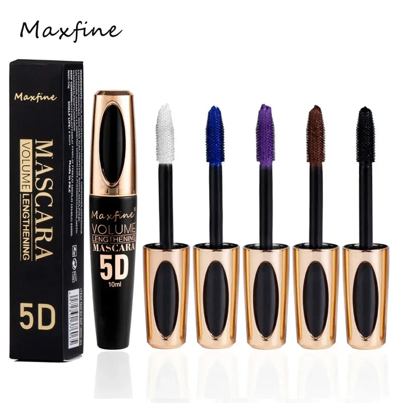 5D Silk Mascara with Big Eyes Waterproof Mascara.