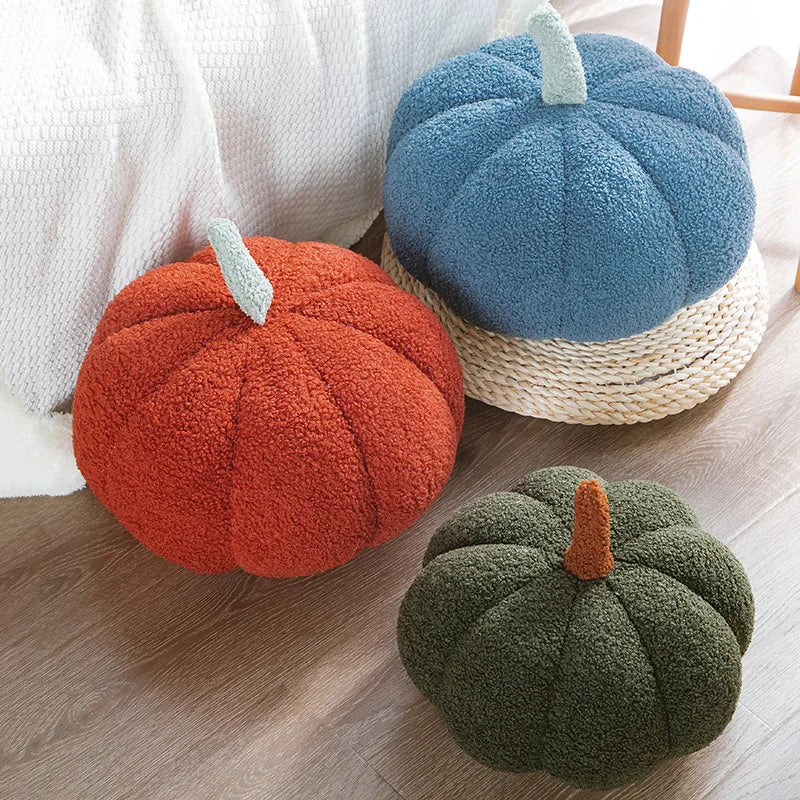 Soft Cute Pumpkin Shaped Pillow Nordic Style