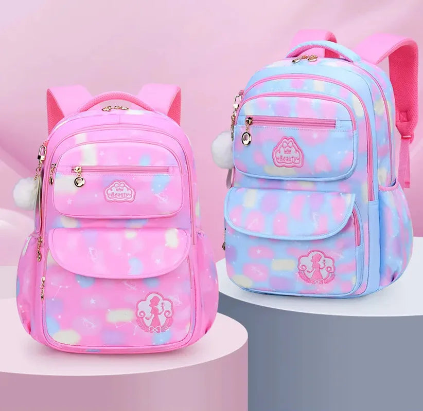 Shoulder Bag Girl Backpack School Bag Purple