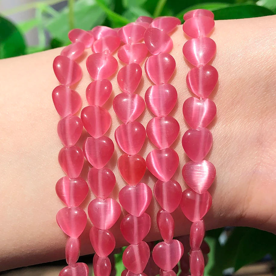 Cat Eye Beads Moon Stone DIY Bracelet