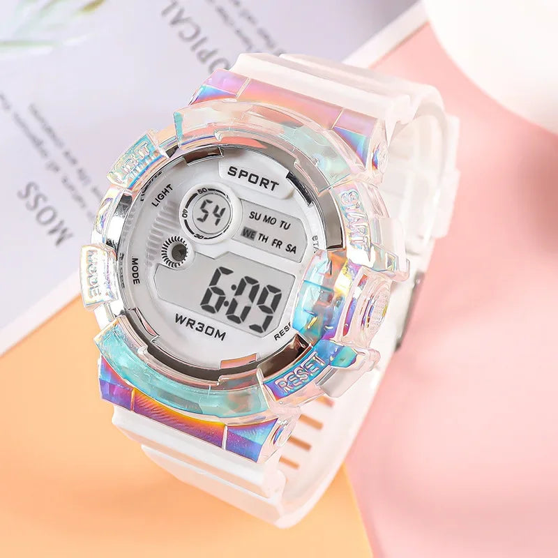 LED Digital Luminous Electronic Wristwatch
