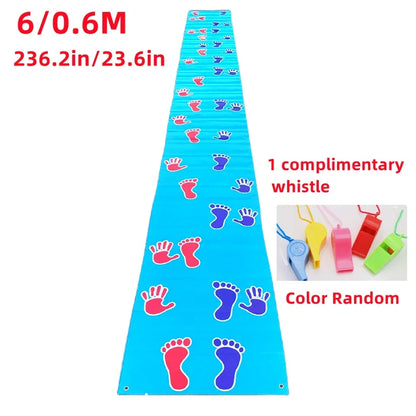 Hand and Feet Game Jumping Carpet Mat for Kid Family