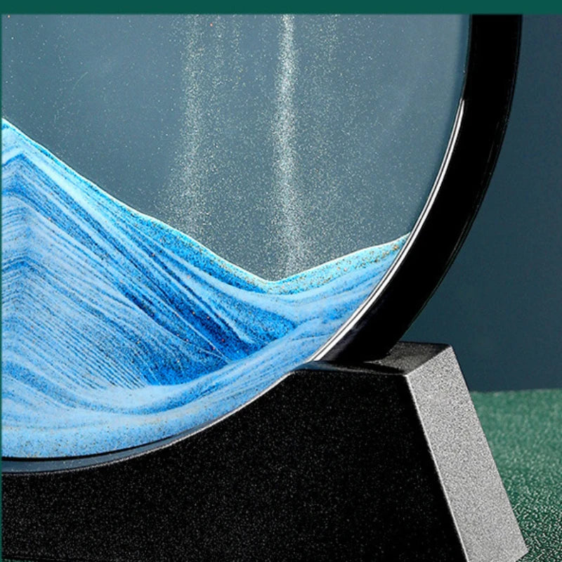 Flowing Sand Painting Living Room Foyer Art Dynamic