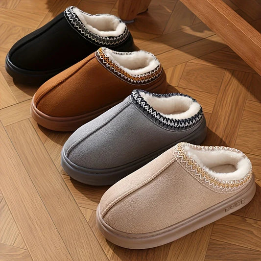Lined Warm Indoor Outdoor Slippers