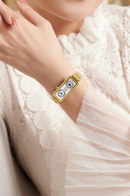 ساعات كوارتز جلدية أنيقة