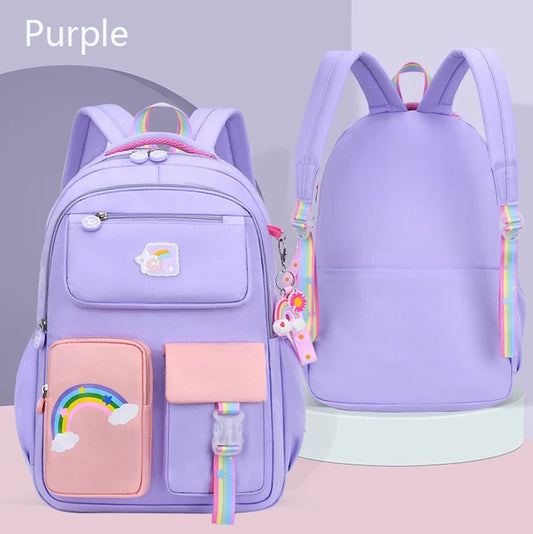 High Class Backpack Macaron Large Capacity School Bag