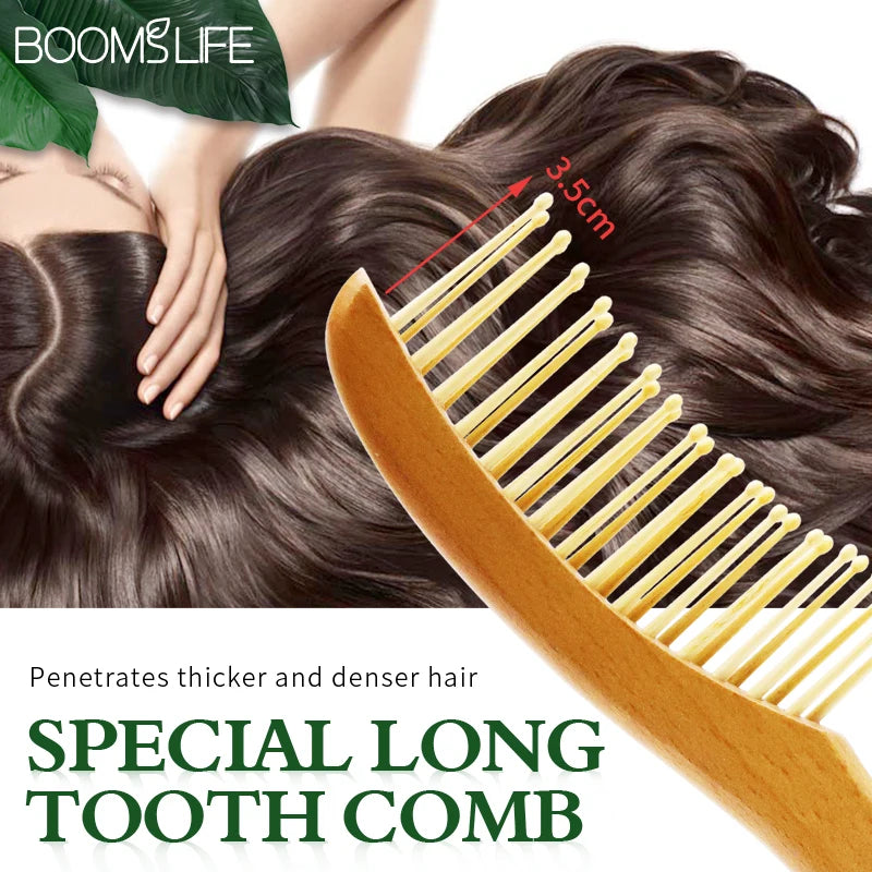 Wide Tooth Hair Comb Anti-Static Hair Brush
