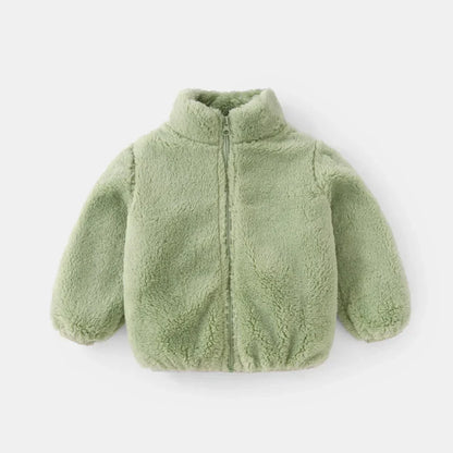 Winter Outerwear Boy Warm Fleece Baby Girls Jackets