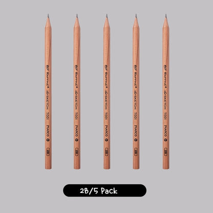 5/6/7/12 PCS Charcoal Graphite Sketch Pencils Set