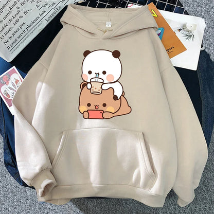 Bubu And Dudu Tea Long Sleeve Sweater