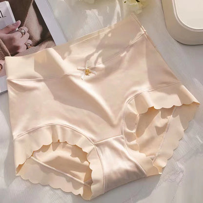 Silk Panties Nice Briefs Soft Underwear Mid rise Elegance Sexy Lingerie