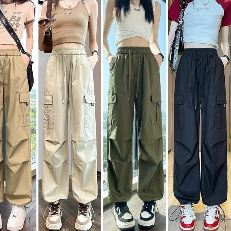 Straight Cargo Slim Sport Joggers Pants