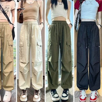 Straight Cargo Slim Sport Joggers Pants