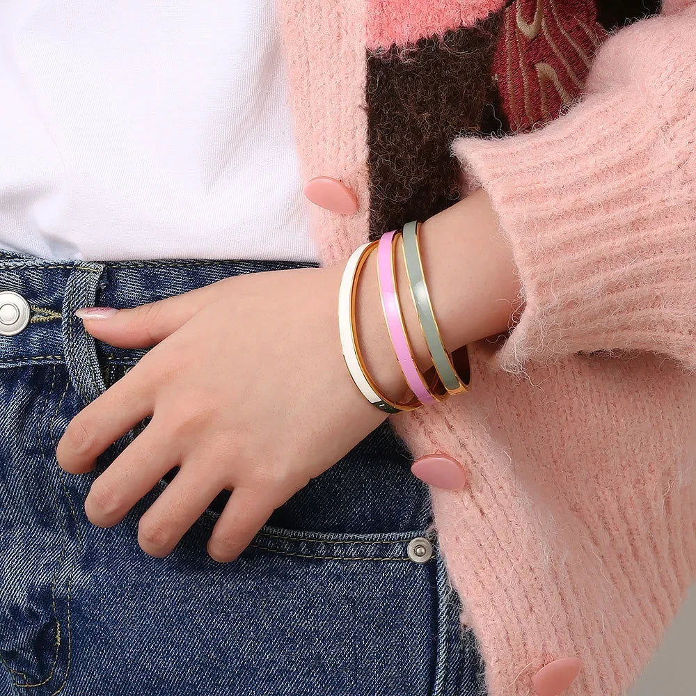 Luxury Colorful Bangles Bracelets