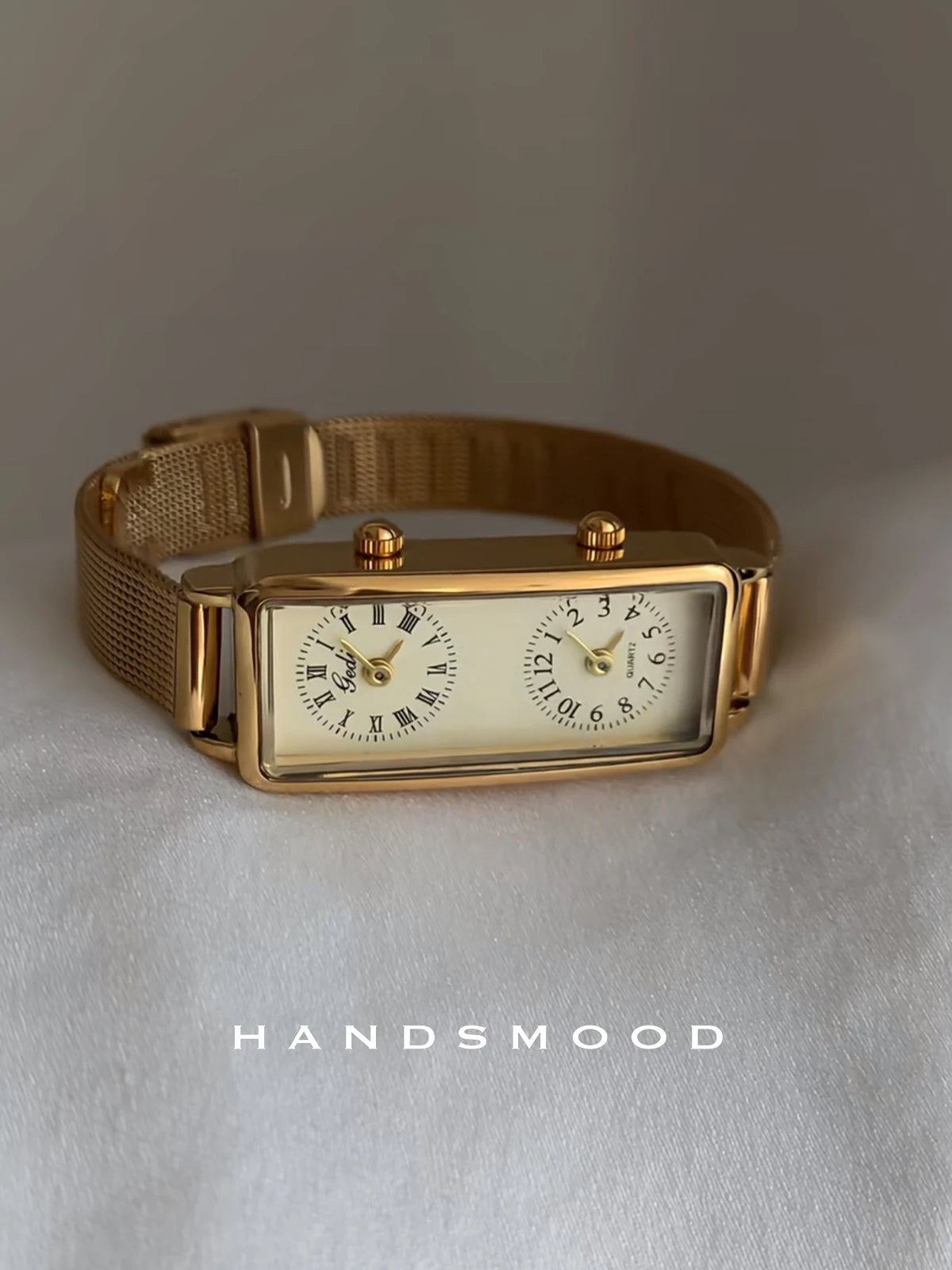 Elegantes relojes de cuarzo de cuero