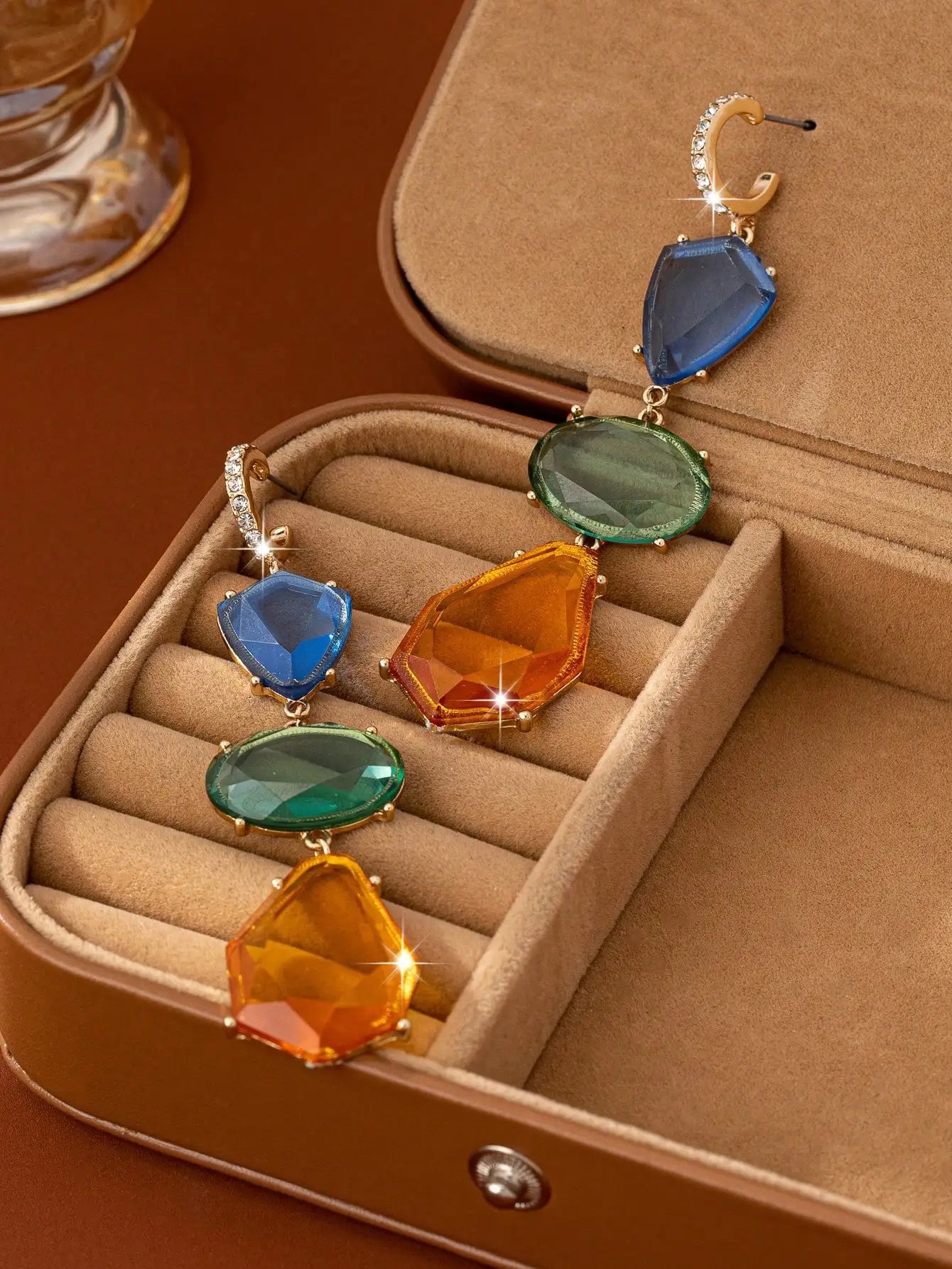 Light Luxury Exaggerated Irregular Earrings