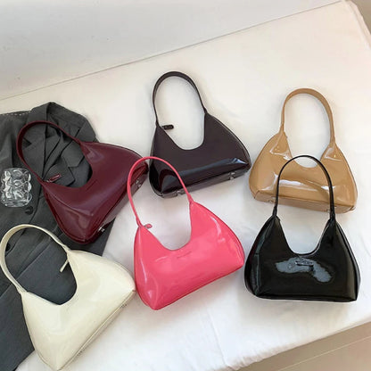 DANA Patent Leather Tote Bag