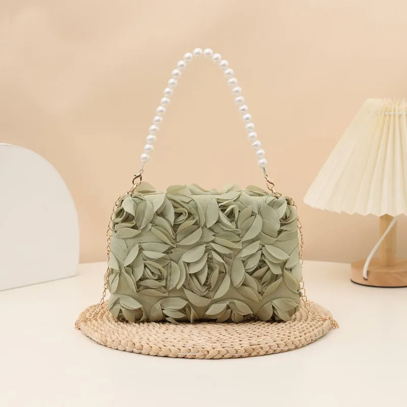 Floral Crossbody Small Shoulder Purse Floral Print Casual Handbag