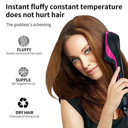 Hair Dryer One Step Electric Hot Air Brush