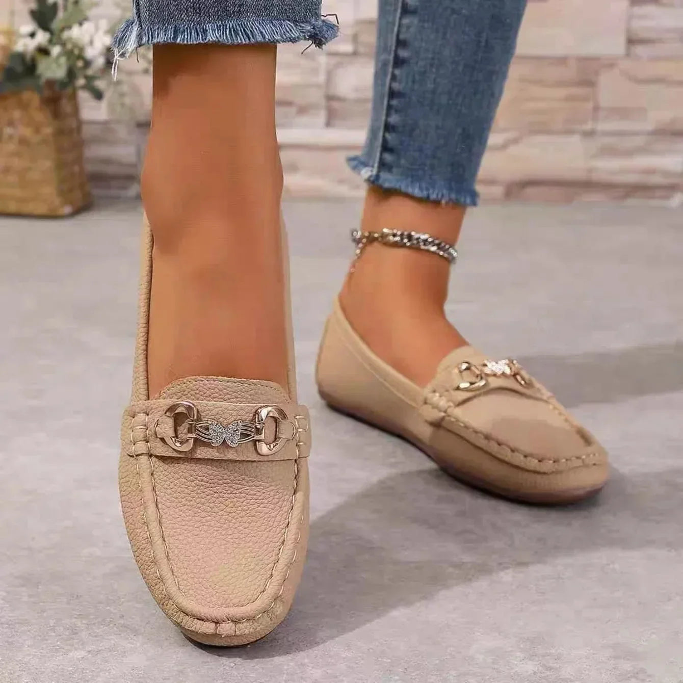 Flats Casual Slip Round Toe Soft Shoes