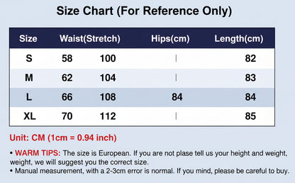 Loose Fit Thin Pants High Waist Slit Korean Midi Cargo skirt