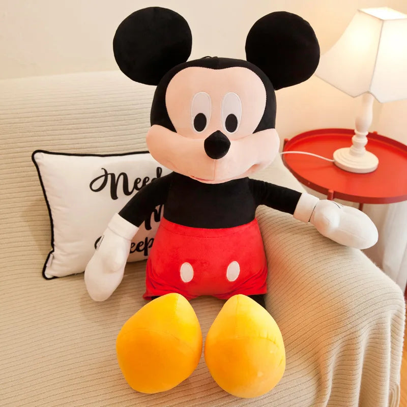 35cm Mickey Mouse Plush Toys Kawaii Anime Mickey Minnie Dolls