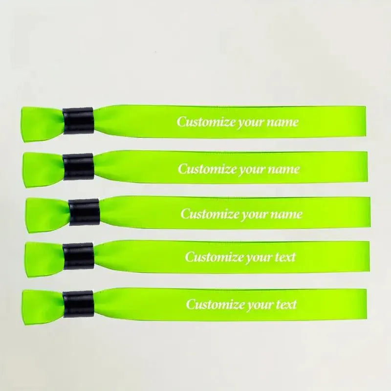 100pcs Cloth Event Wristbands Cloth Party