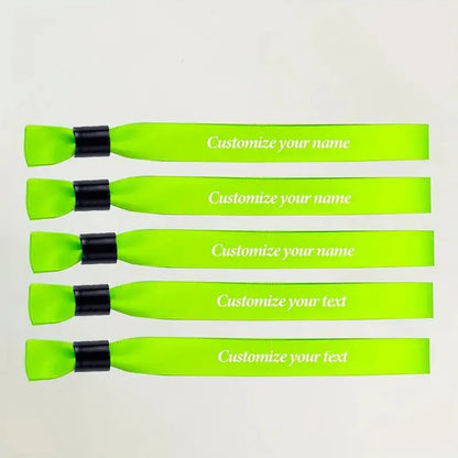 100pcs Cloth Event Wristbands Cloth Party
