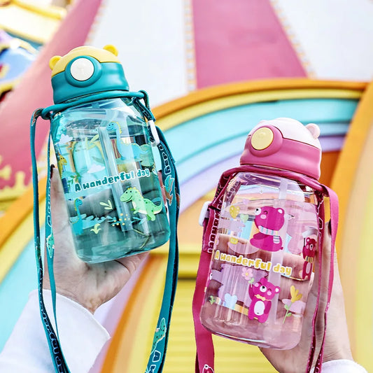 1PC Kids Water Sippy Cup Kids Water Bottle
