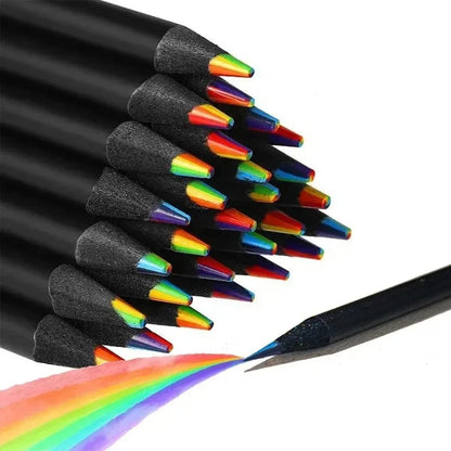 12pcs/Set Kawaii Rainbow Color Pencils for Kids