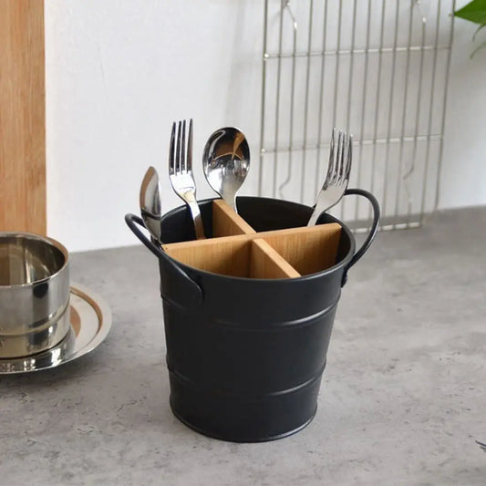 Separate Kitchenware Cooking Tool Storage Shelf Cutlery Organizer