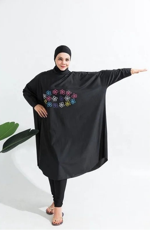 Muslim Beachwear Burkinis Bathing Bat Suit
