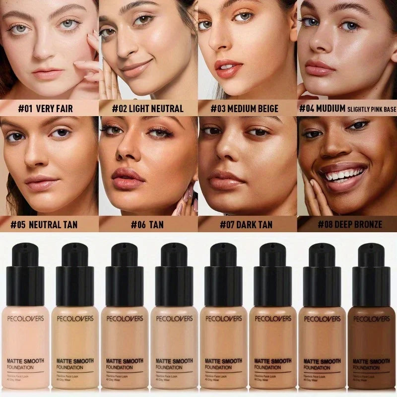 Concealer Waterproof Natural Matte Foundation